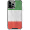 Italy Flag Distressed iPhone 14 Pro Max Clear Case